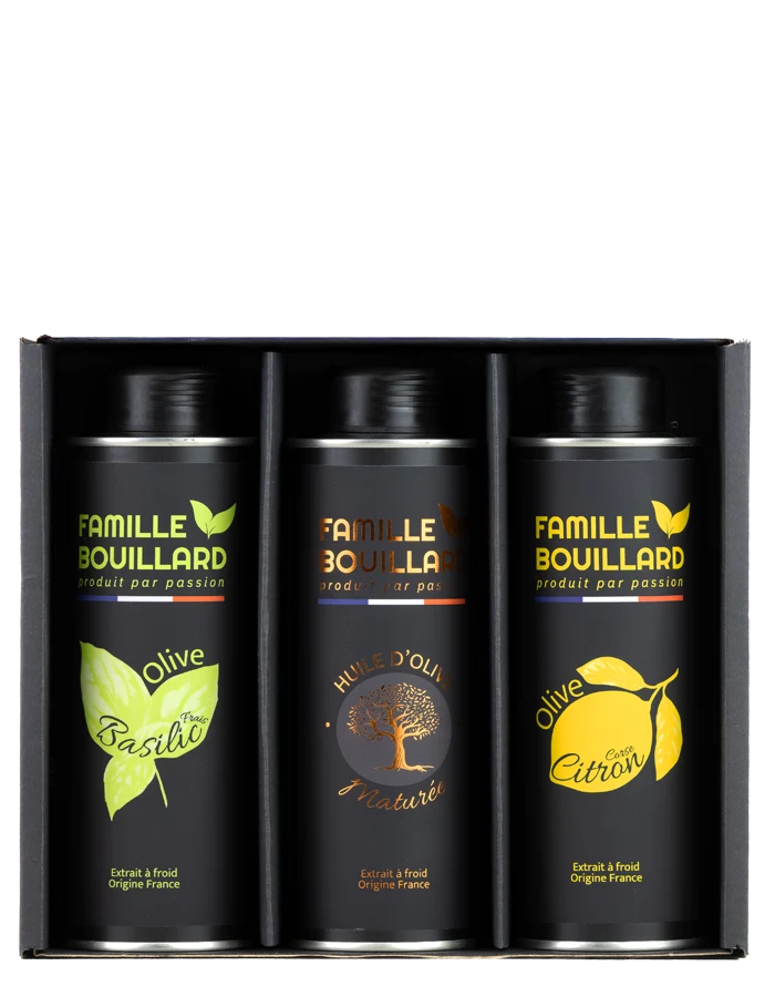 Coffrets trois bouteilles x 25cl